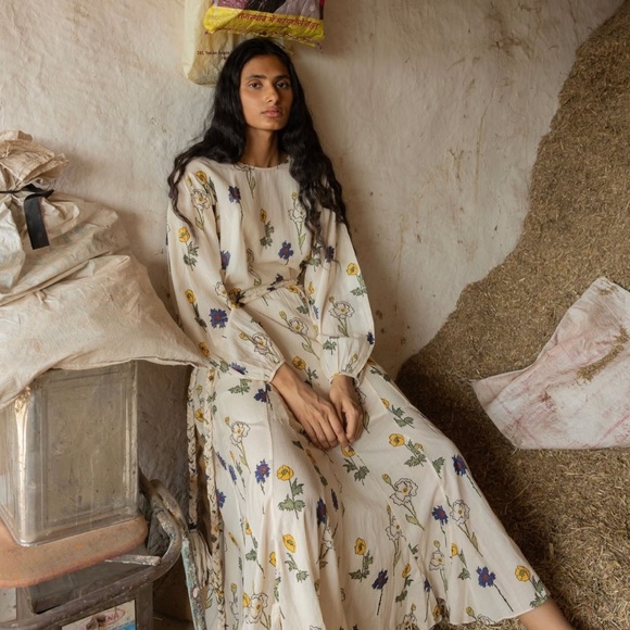 RHODE Violet Dress - Picture 1 of 4